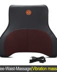 Car Vibration Massage Neck Pillow Cushion Electric Smart Car Support