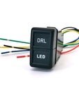 Upgrade your ISUZU 700P with this dual-button switch for Fog Lights & LED DRL. Durable, easy to install, and includes wiring for reliable performance.