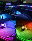 Car Ambient Lights 10 in 1 Footwell Universal RGB Atmosphere