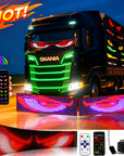 LED Truck Car Devil Eye LED Pixel Panel Light Car
