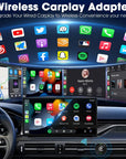 Wireless Carplay Adapter Plug and Play Wired to Wireless Carplay