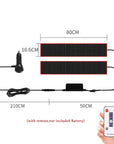 Truck Car Devil Eye LED Pixel Panel Light Remote Control