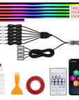 Car Ambient Lights 10 in 1 Footwell Universal RGB Atmosphere