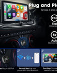 Wireless Carplay Adapter Plug and Play Wired to Wireless Carplay