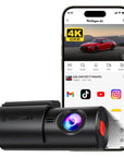 REDTIGER A1 4K Mini Dash Cam WiFi & APP Control Compact Car Camera