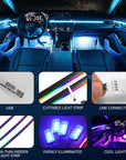Car Ambient Lights 10 in 1 Footwell Universal RGB Atmosphere