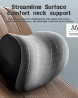 Car Memory Foam Neck Pillow Protection Lumbar Backrest