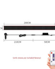 Truck Car Devil Eye LED Pixel Panel Light Remote Control