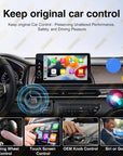 2in1 Wired to Wireless CarPlay Android Auto Adapter for OEM