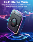 Joyroom Bluetooth 5.4 AUX Car Adapter Stronger Dual Mics & Noise