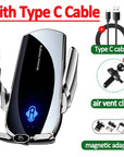 Wireless Car Charger Magnetic Car Phone Holder
