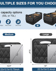 Car Trunk Organizer for SUV, Car Organizers and Storage with 6 Pocket