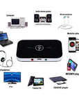 Bluetooth 5.0 Audio Transmitter Receiver RCA 3.5mm