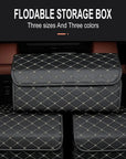 Car Trunk Organizer Box, Large Capacity, Auto Multiuse Tools