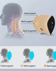 Car Lumbar Support Electric Massage Headrest Neck Pillow