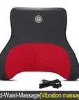 Car Vibration Massage Neck Pillow Cushion Electric Smart Car Support