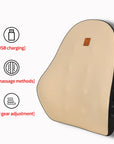 Car Lumbar Support Electric Massage Headrest Neck Pillow