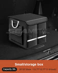 Foldable Trunk Storage Box Waterproof Oxford Cloth 110L Large-Capacity
