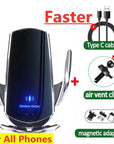 Wireless Car Charger Magnetic Car Phone Holder