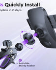 Joyroom Car Mobile Phone Holder Military-Grade Protection