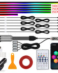 Car Ambient Lights 10 in 1 Footwell Universal RGB Atmosphere