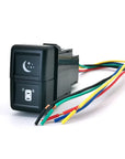 Upgrade your ISUZU 700P with this dual-button switch for Fog Lights & LED DRL. Durable, easy to install, and includes wiring for reliable performance.
