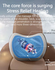 Car Electric Single Lumbar Single Headrest Vibration Massage