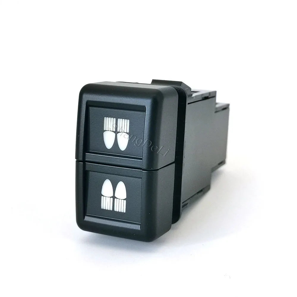 Upgrade your ISUZU 700P with this dual-button switch for Fog Lights &amp; LED DRL. Durable, easy to install, and includes wiring for reliable performance.
