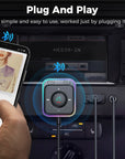 Joyroom Bluetooth 5.4 AUX Car Adapter Stronger Dual Mics & Noise