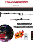 LED Truck Car Devil Eye LED Pixel Panel Light Car