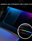 For Tesla Model 3/Y 2 IN 1 Dynamic Neon RGB Car LED