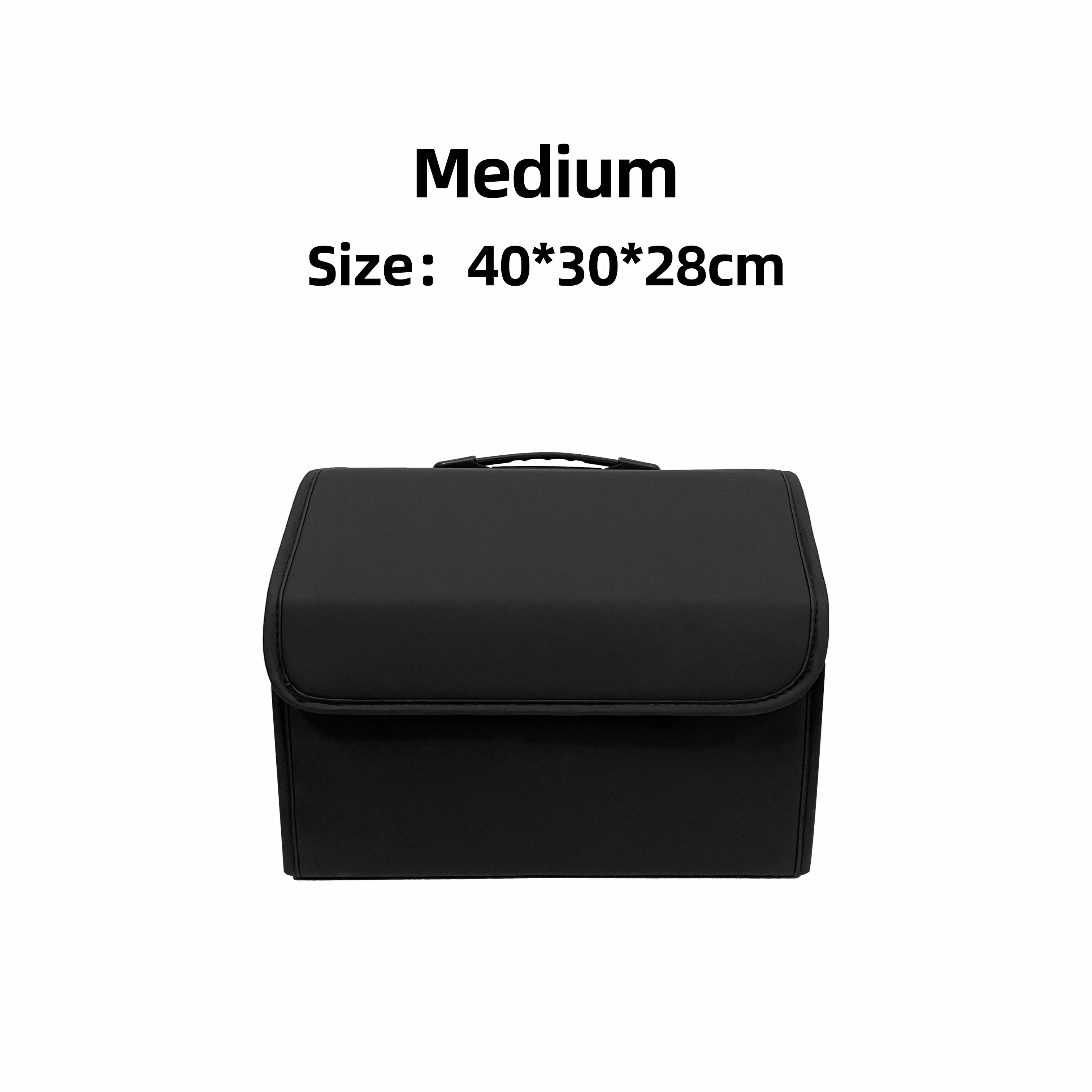 Storage Box PU Leather Multipurpose Collapsible