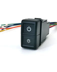 Upgrade your ISUZU 700P with this dual-button switch for Fog Lights & LED DRL. Durable, easy to install, and includes wiring for reliable performance.