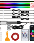 Car Ambient Lights 10 in 1 Footwell Universal RGB Atmosphere