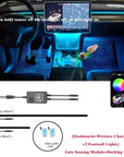For Tesla Model 3/Y 2 IN 1 Dynamic Neon RGB Car LED