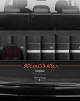 Foldable Trunk Storage Box Waterproof Oxford Cloth 110L Large-Capacity
