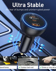 Baseus 160W Car Charger QC 5.0 Fast Quick Charging PPS PD3.0 USB Type C Car Phone Charge For iPhone 13 14 15 Pro Laptops Tablets