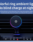 Ice Cooling Magnetic Wireless Car Charger Fast Charging Station for iPhone 17 16 15 14 13 Pro Max MacSafe Car Phone Holder Stand