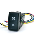 Upgrade your ISUZU 700P with this dual-button switch for Fog Lights & LED DRL. Durable, easy to install, and includes wiring for reliable performance.