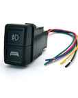 Upgrade your ISUZU 700P with this dual-button switch for Fog Lights & LED DRL. Durable, easy to install, and includes wiring for reliable performance.