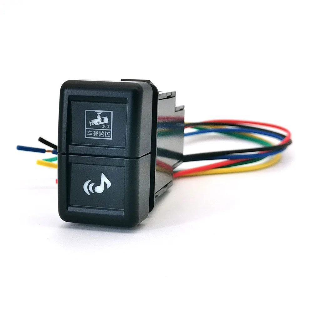 Upgrade your ISUZU 700P with this dual-button switch for Fog Lights &amp; LED DRL. Durable, easy to install, and includes wiring for reliable performance.