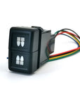 Upgrade your ISUZU 700P with this dual-button switch for Fog Lights & LED DRL. Durable, easy to install, and includes wiring for reliable performance.
