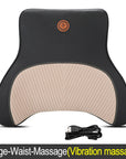 Car Vibration Massage Neck Pillow Cushion Electric Smart Car Support