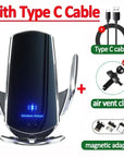 Wireless Car Charger Magnetic Car Phone Holder