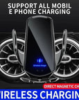 Wireless Car Charger Magnetic Car Phone Holder