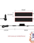 Truck Car Devil Eye LED Pixel Panel Light Remote Control