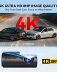 REDTIGER A1 4K Mini Dash Cam WiFi & APP Control Compact Car Camera