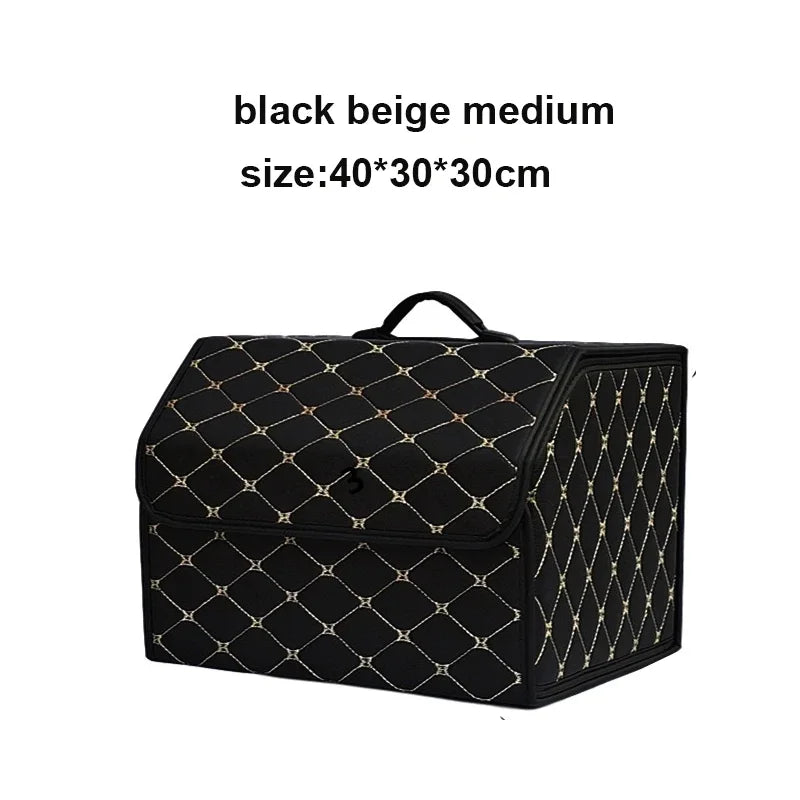Car Trunk Organizer Box, Large Capacity, Auto Multiuse Tools